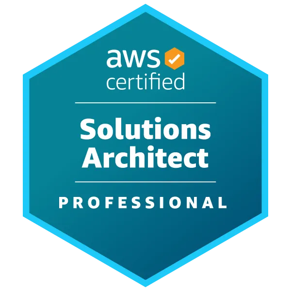 Official logo of AWS Certified Solutions Architect – Professional